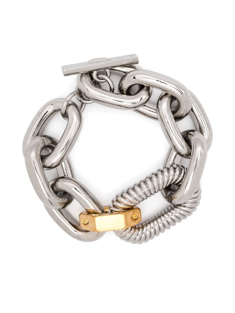 Wide Links Bracelet