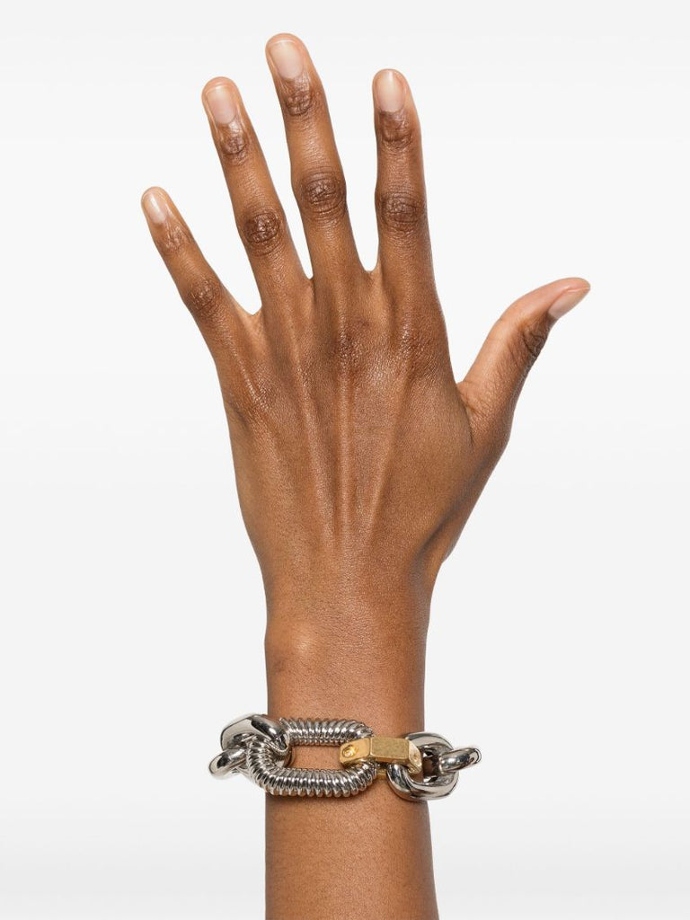 Wide Links Bracelet