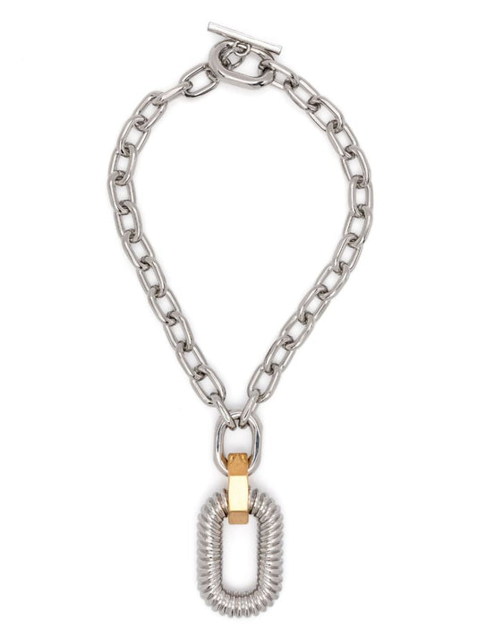 Silver Cable-chain Necklace