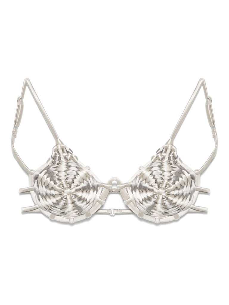 Spiral-weave Bikini Top