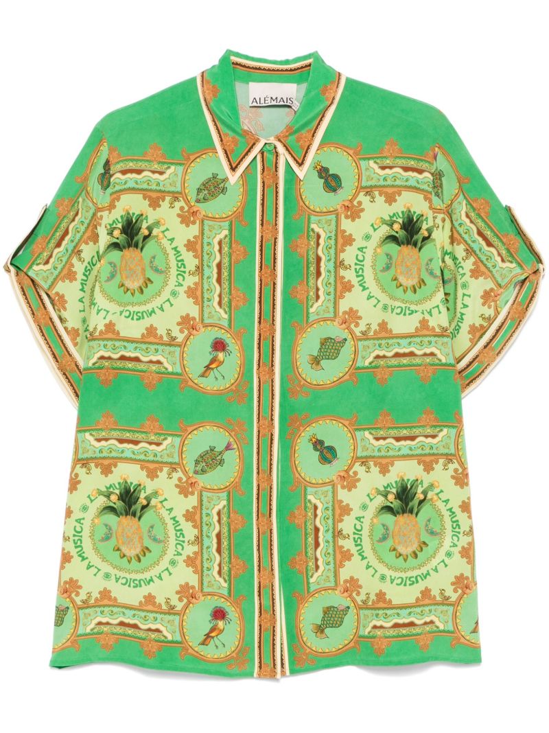 Green La Musica Shirt