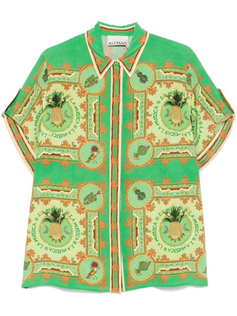 Green La Musica Shirt
