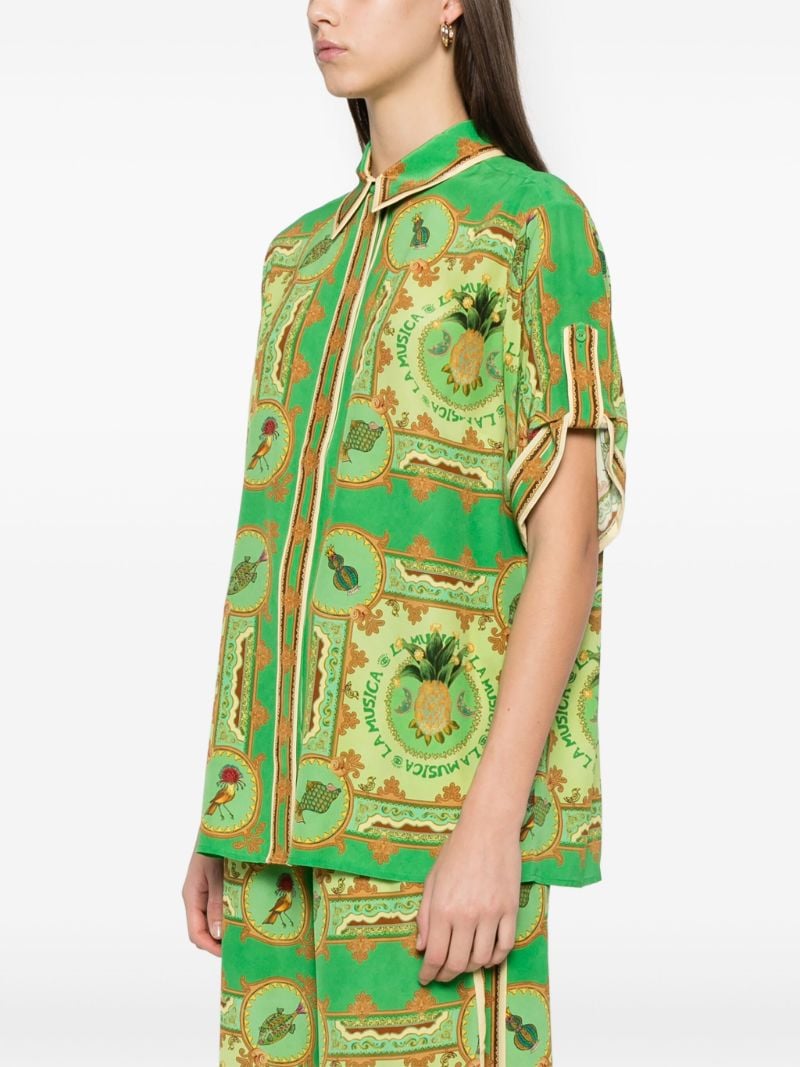 Green La Musica Shirt