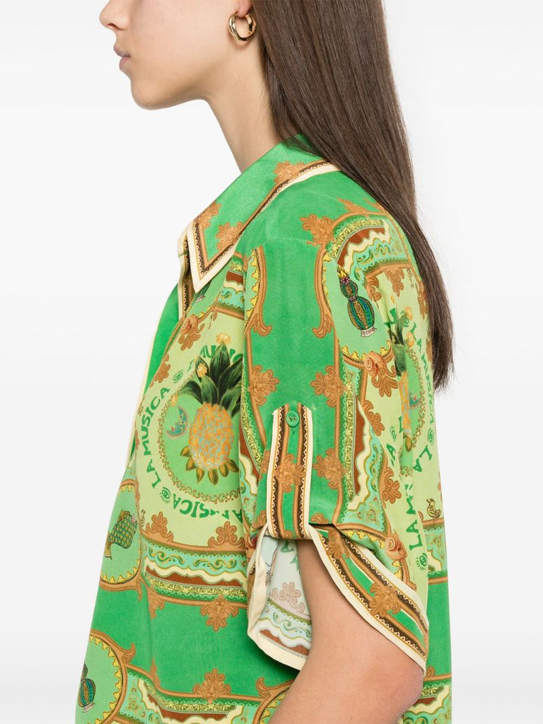 Green La Musica Shirt