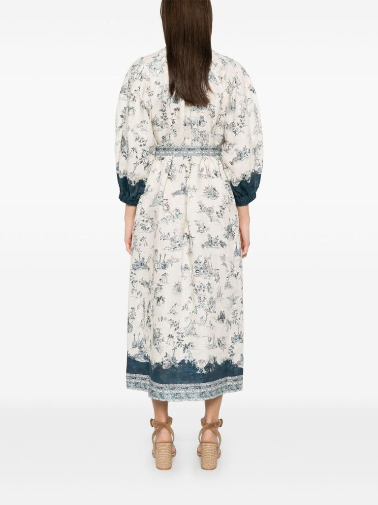 White Casa Dress