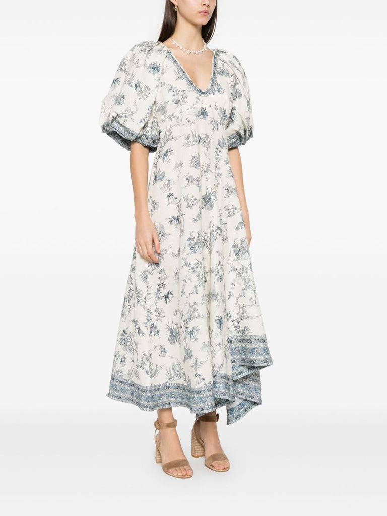 White Casa Dress