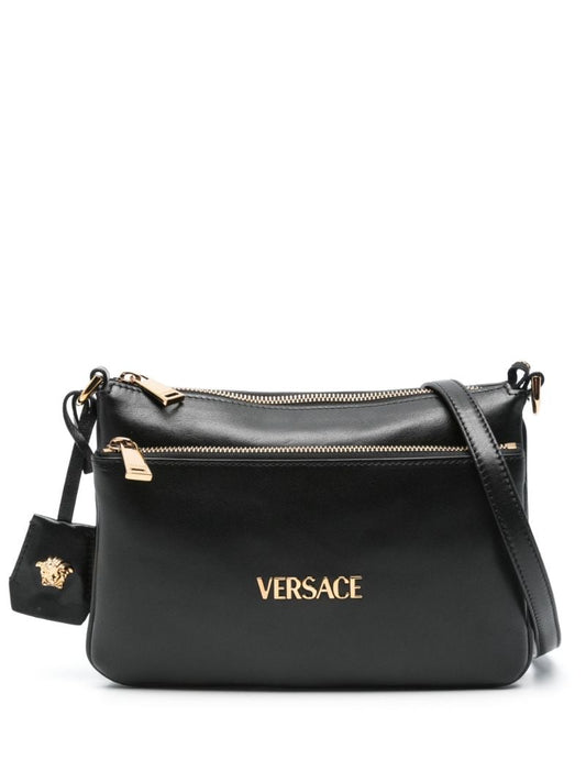 Logo-lettering Shoulder Bag