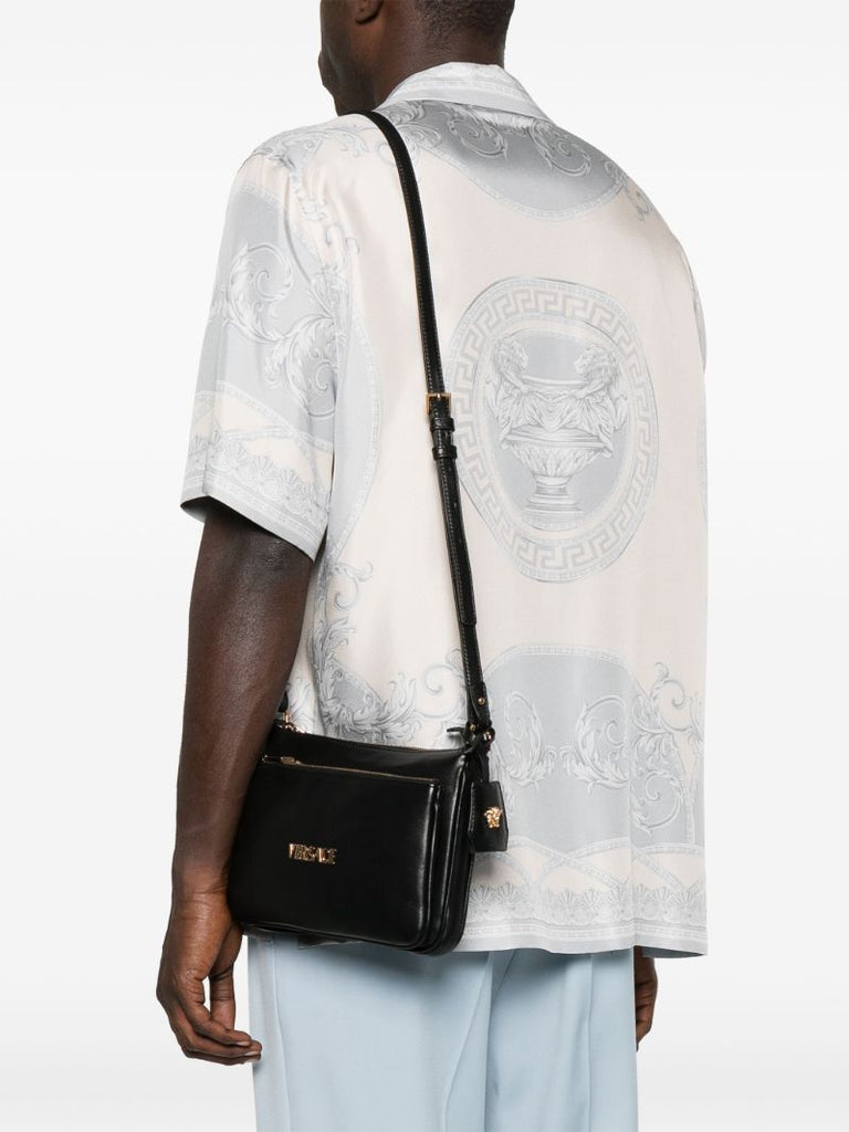 Logo-lettering Shoulder Bag