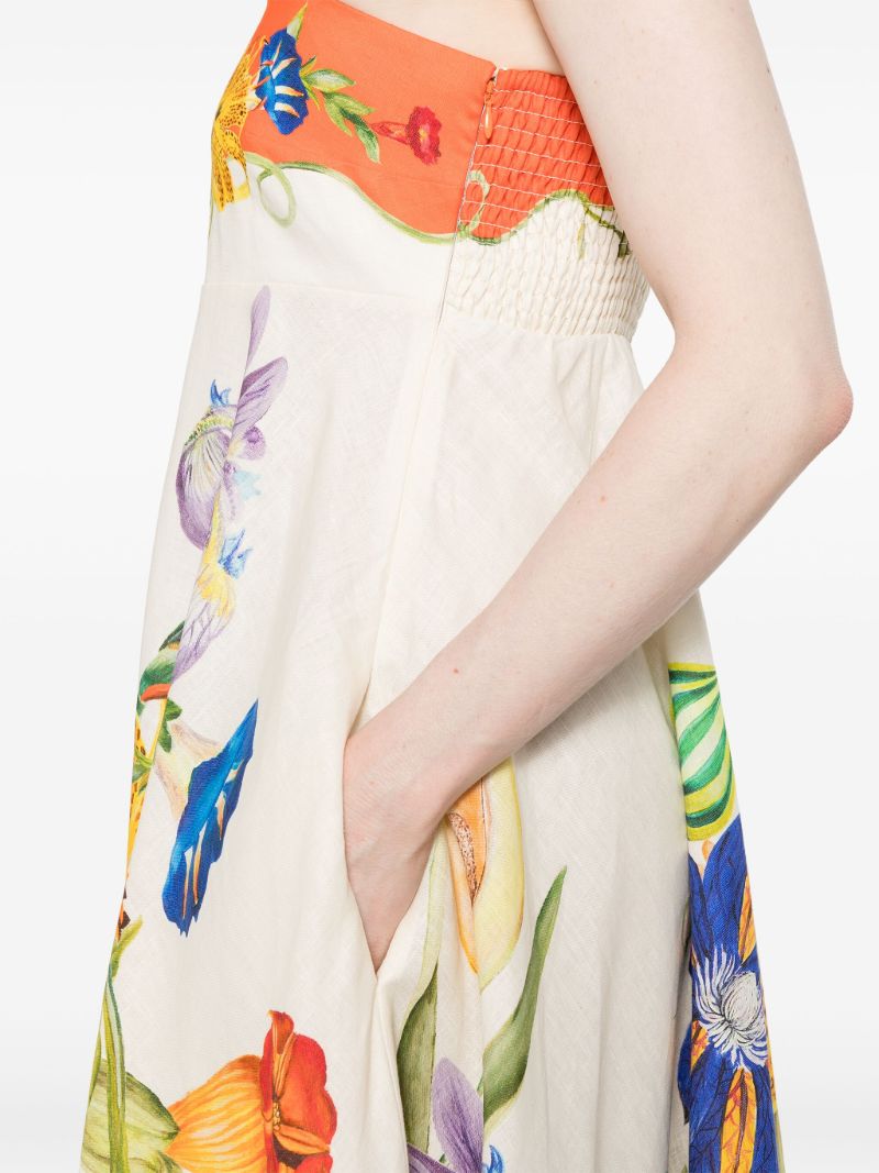 Flores Midi Dress