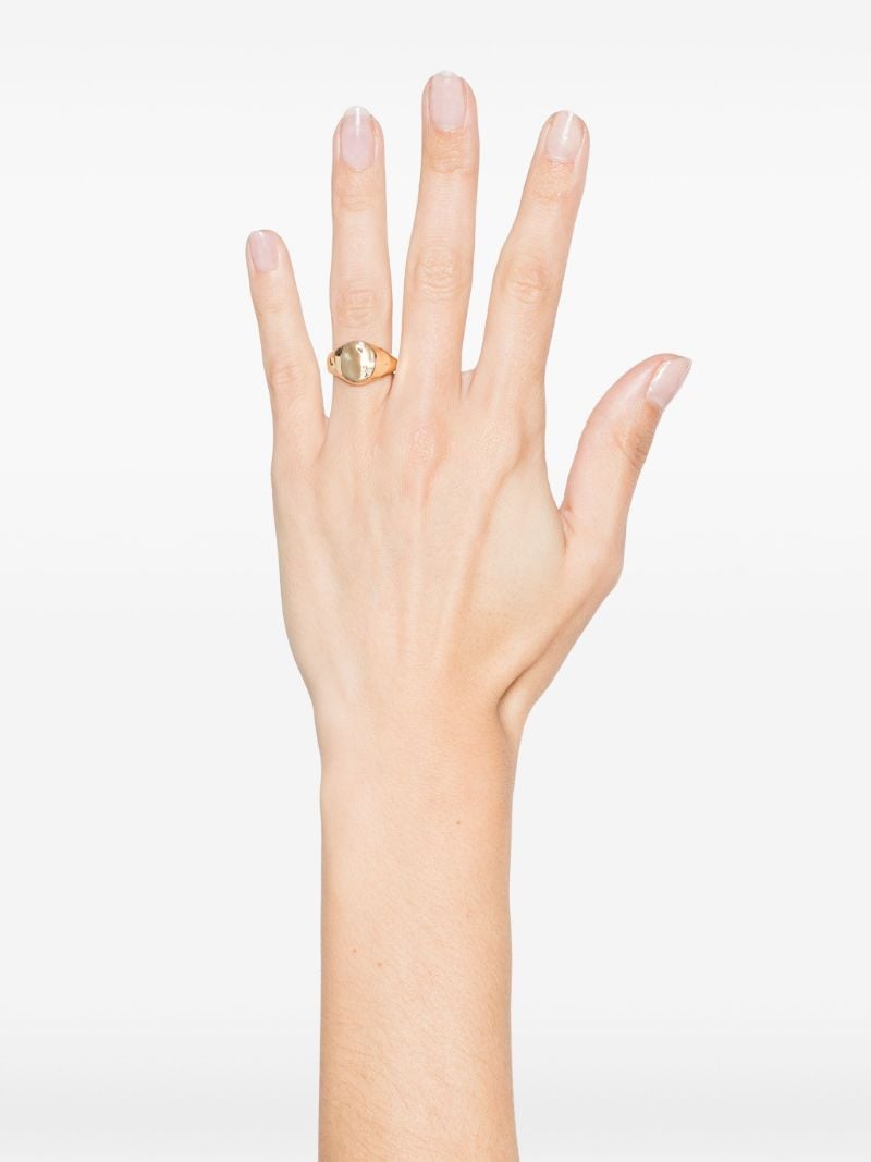 14k Yellow Gold Cogency Ring