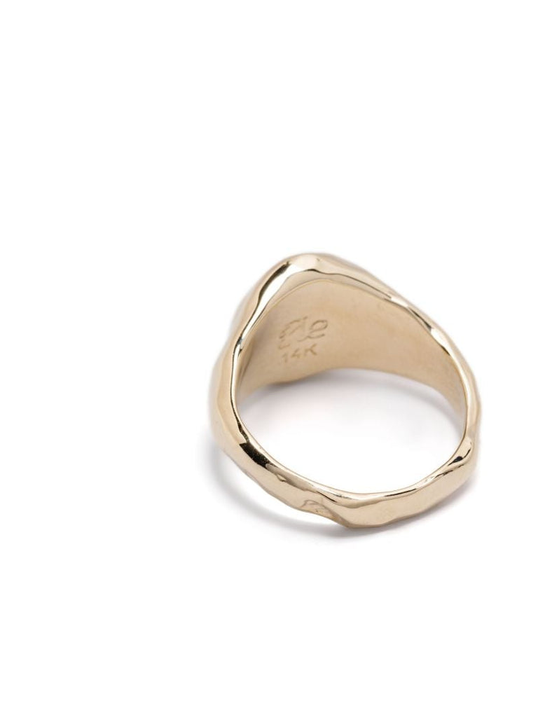 14k Yellow Gold Cogency Ring