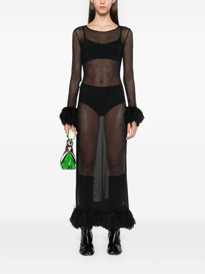 Mesh Maxi Dress