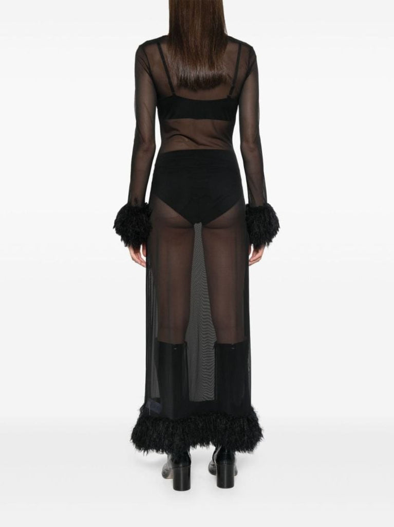 Mesh Maxi Dress