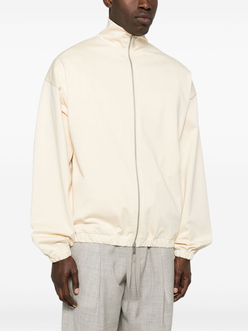 Zipped Bomber Jacket