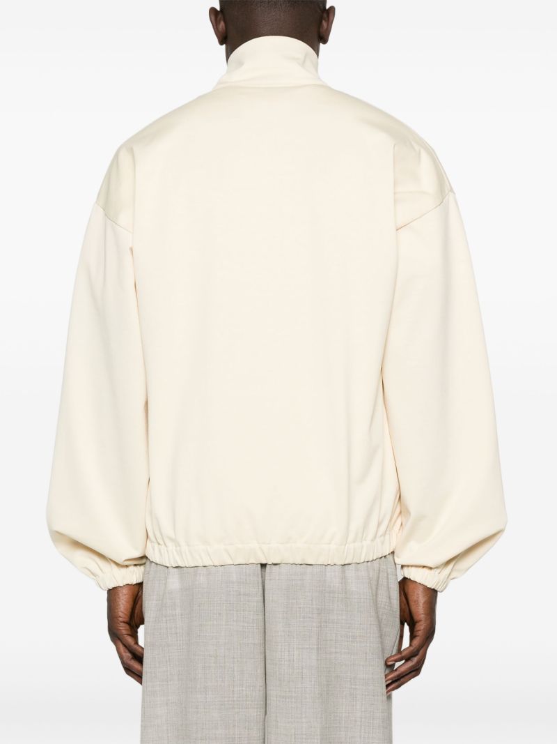 Zipped Bomber Jacket