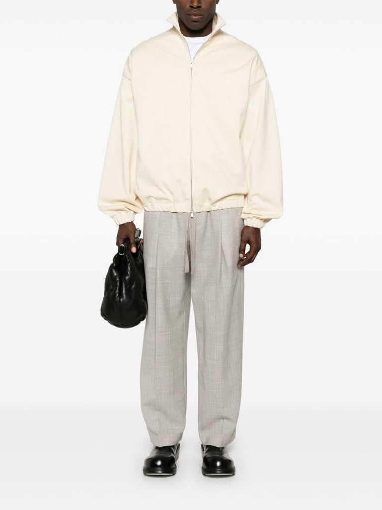 Zipped Bomber Jacket