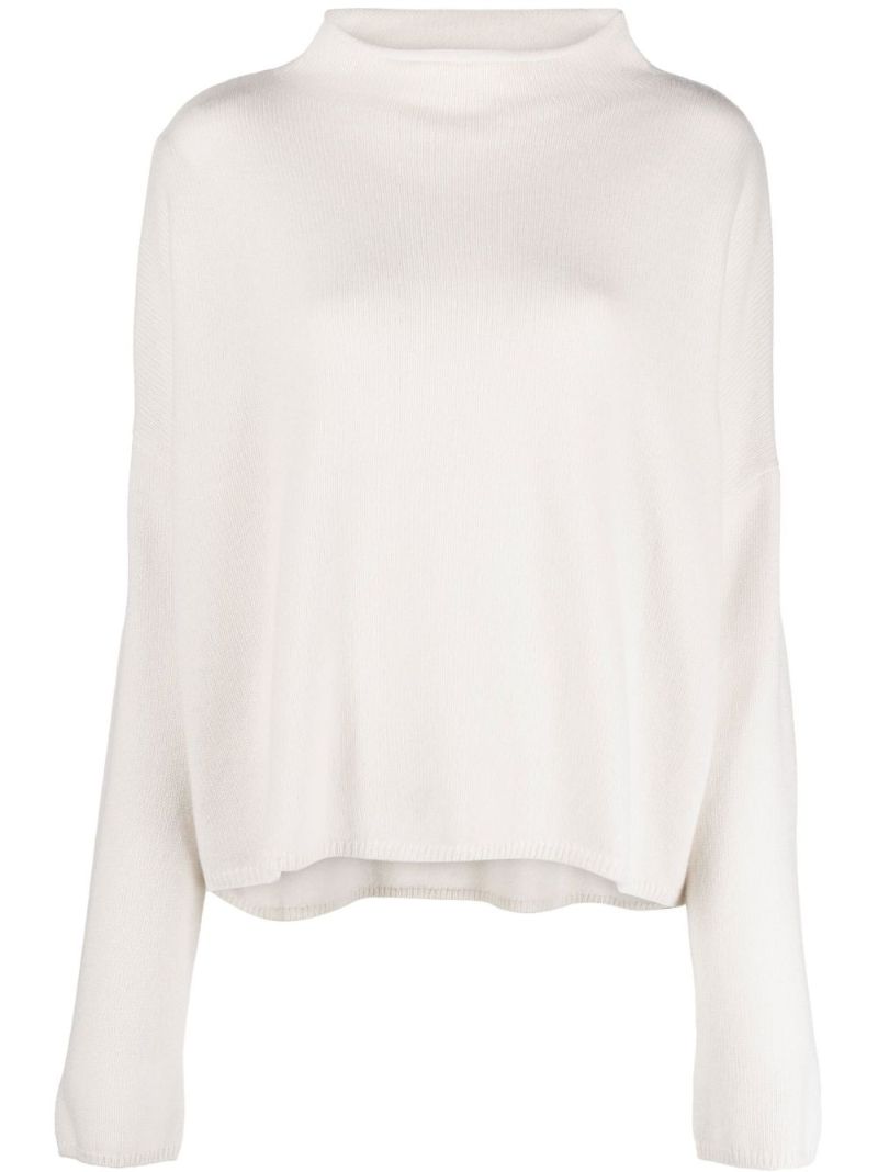 Neutral Sandy Cashmere Sweater