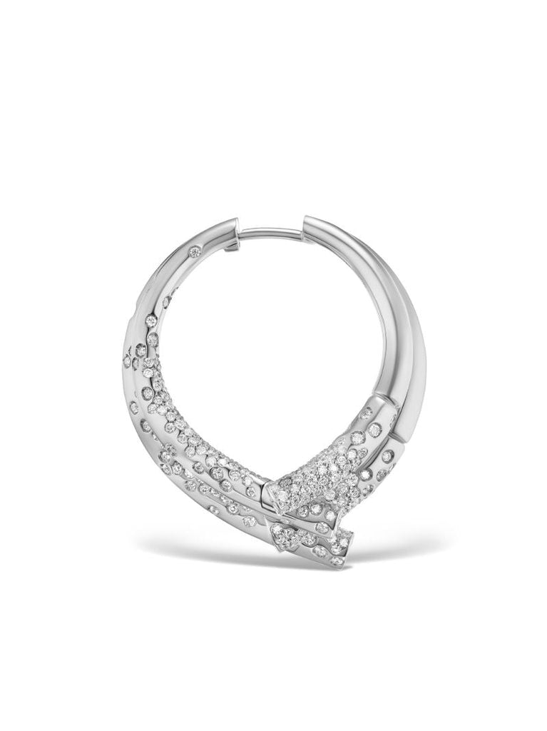 18kt White Gold Oera Diamond Earrings