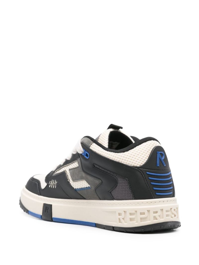 Black Reptor Sneakers