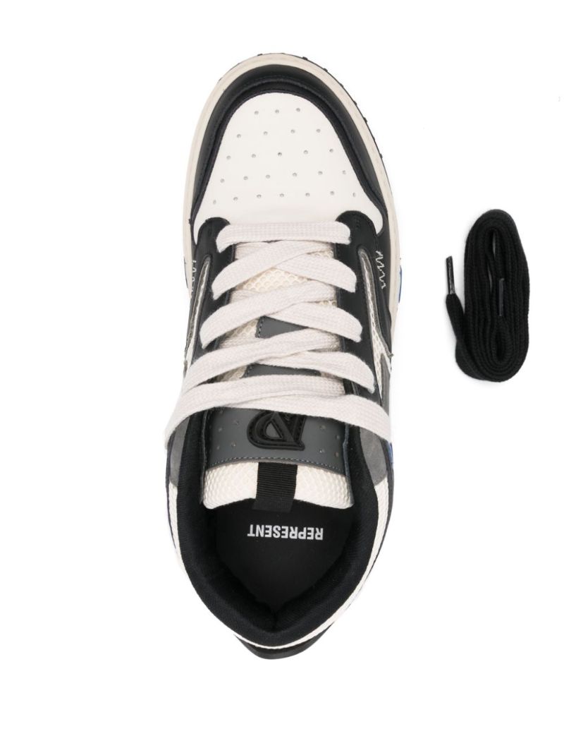 Black Reptor Sneakers