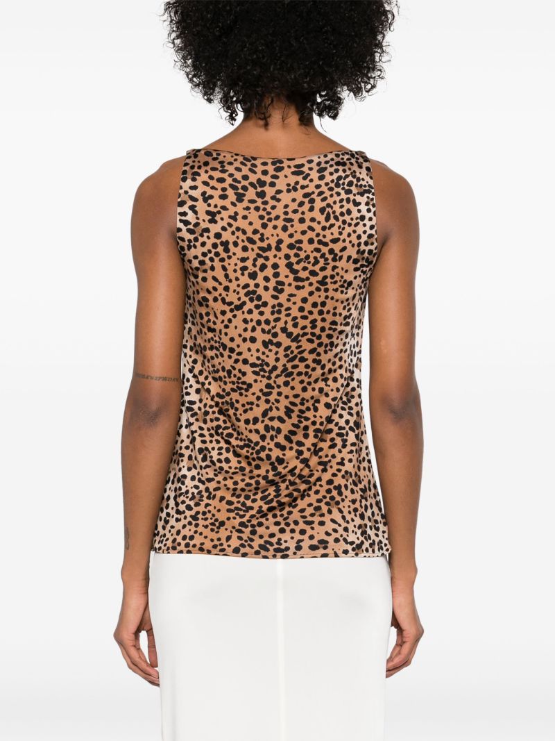 Leopard-print Top