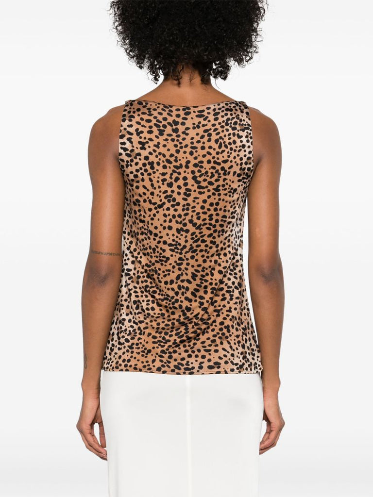 Leopard-print Top