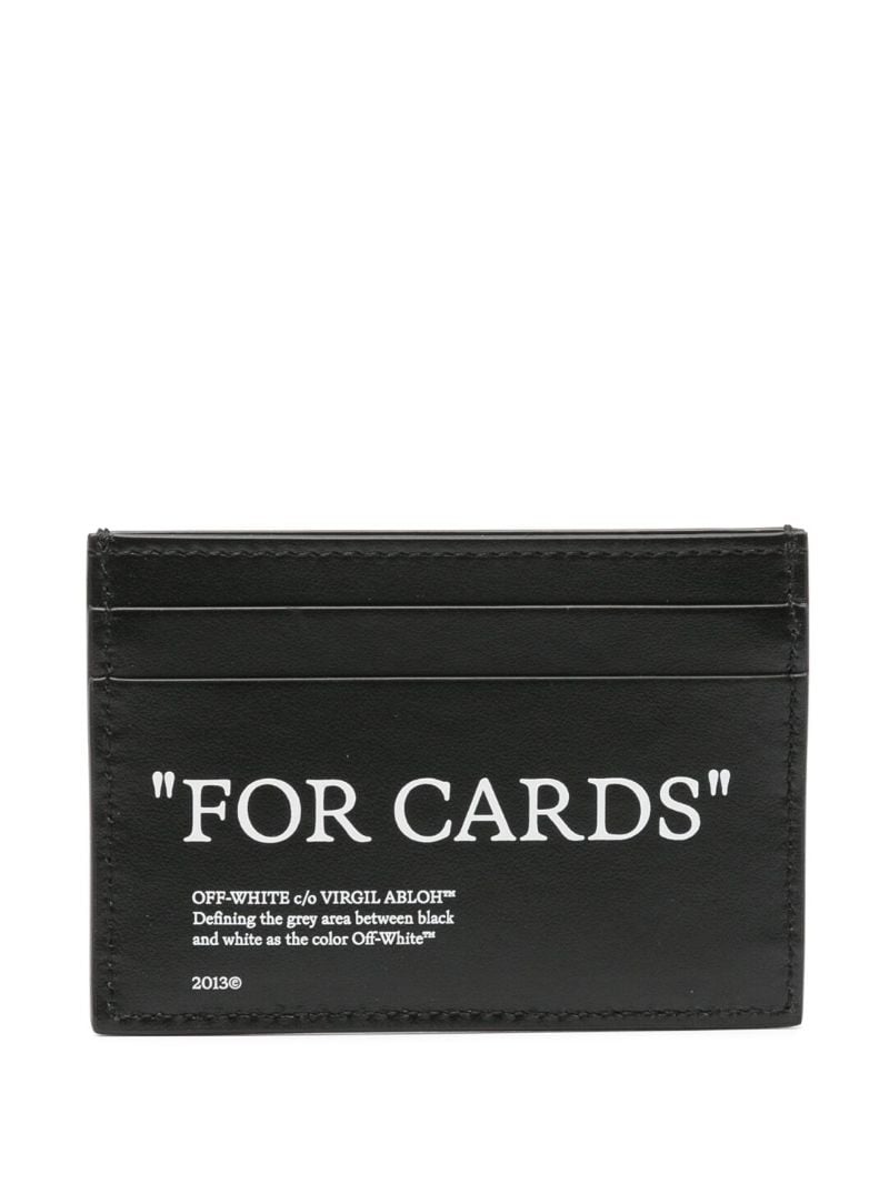 Black Bookish Card Holder
