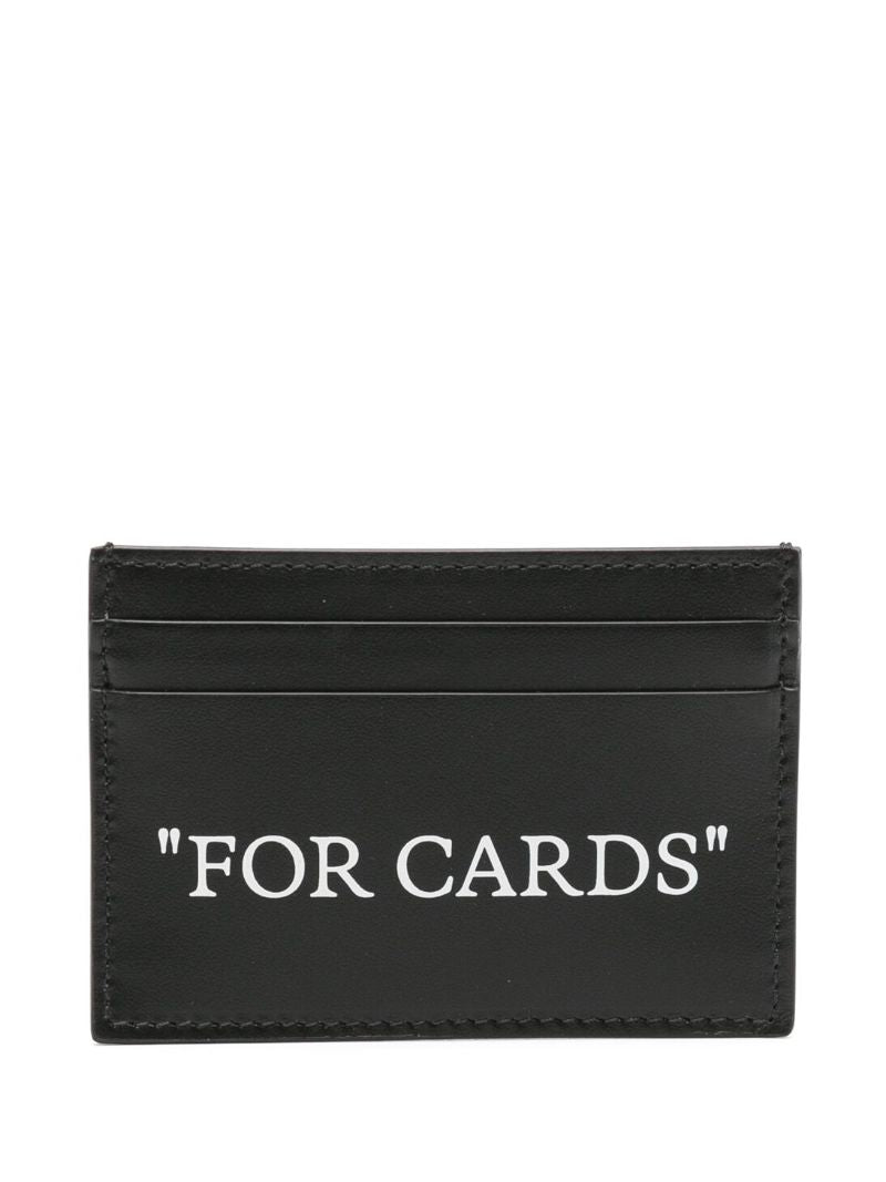Black Bookish Card Holder