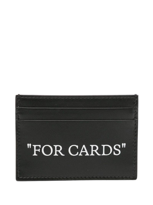 Black Bookish Card Holder