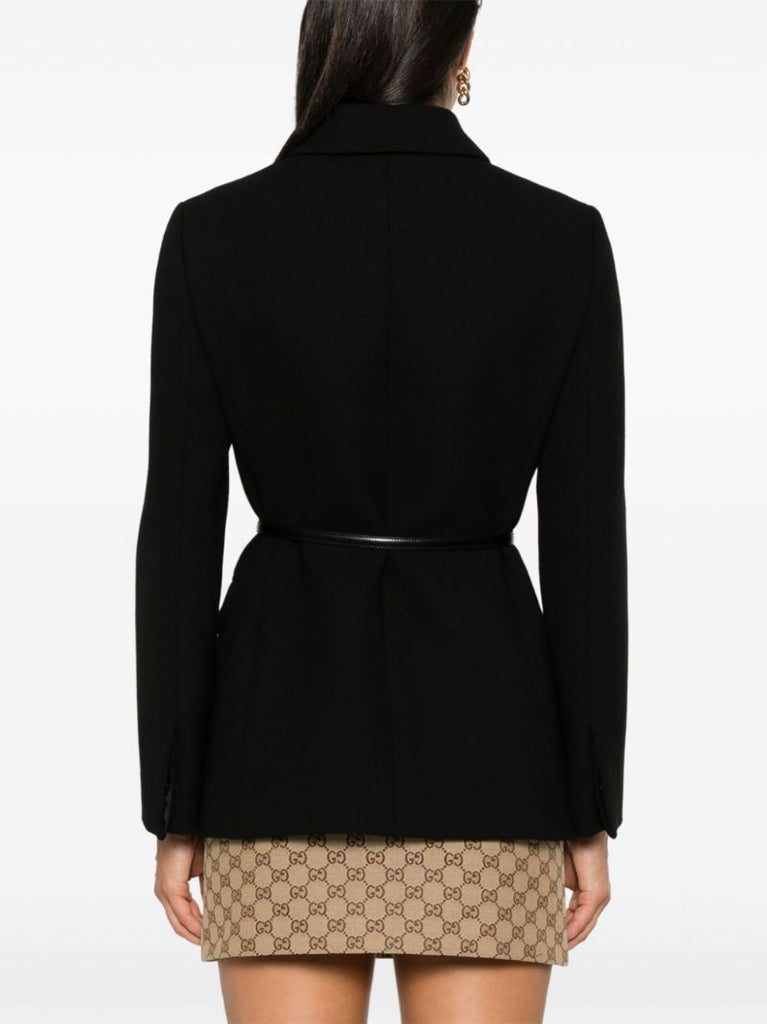 Wool Crepe Jacket