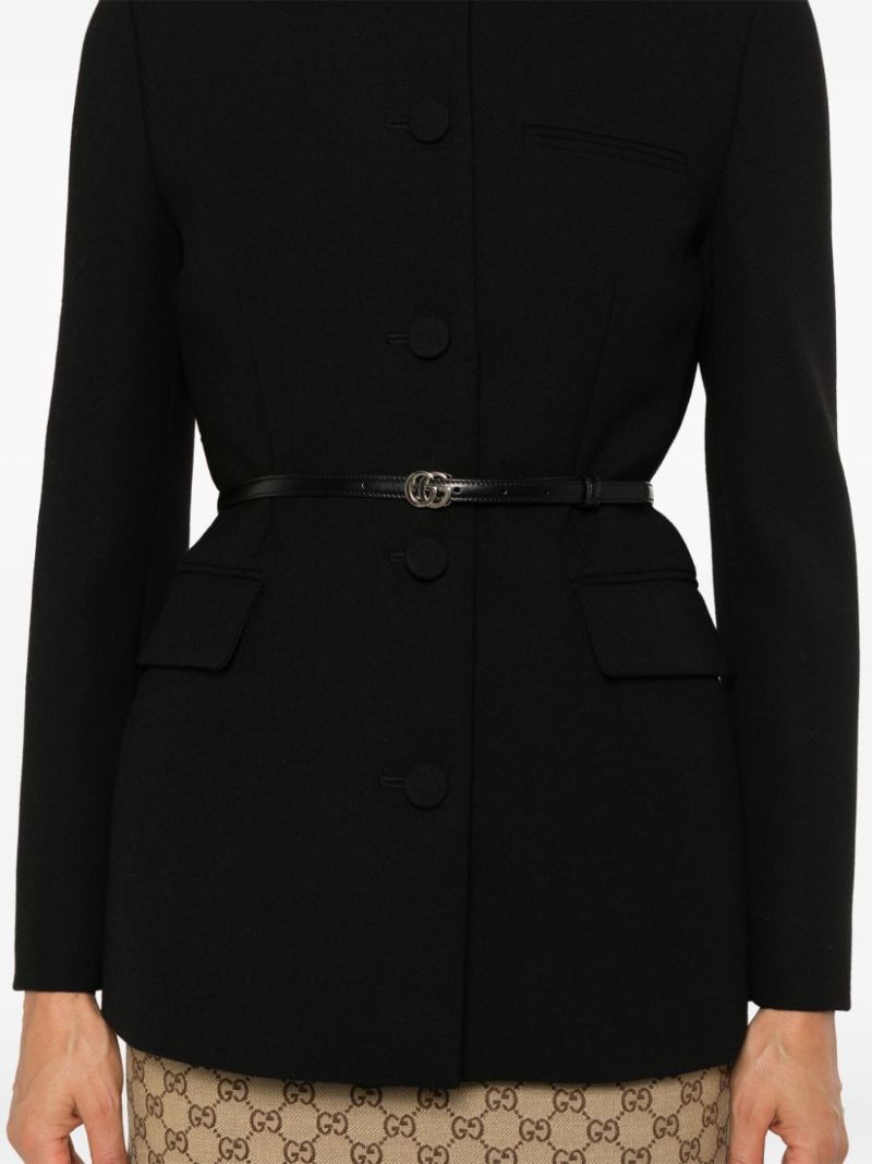 Wool Crepe Jacket
