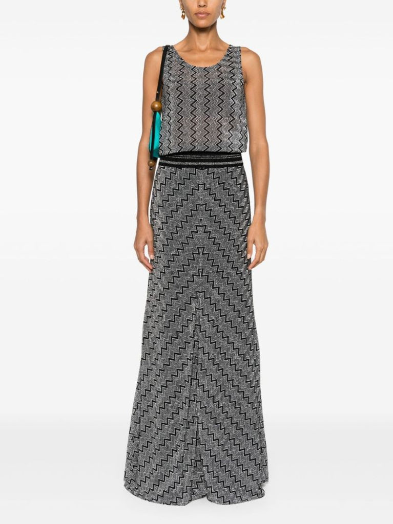 Zigzag LamÃ_x0083_Â© Tank Top
