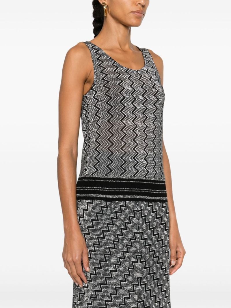 Zigzag LamÃ_x0083_Â© Tank Top