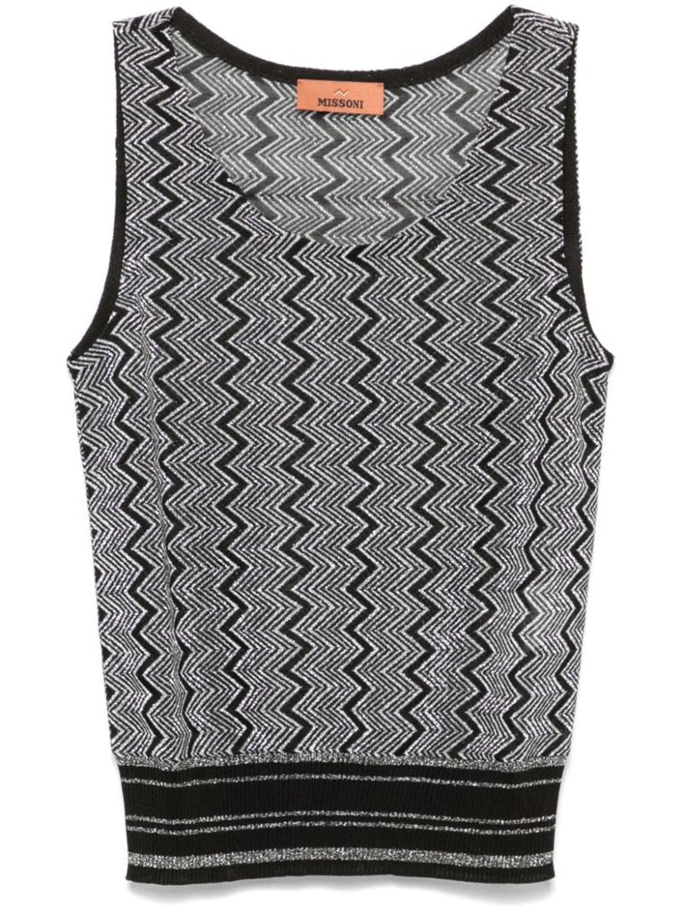 Zigzag LamÃ_x0083_Â© Tank Top