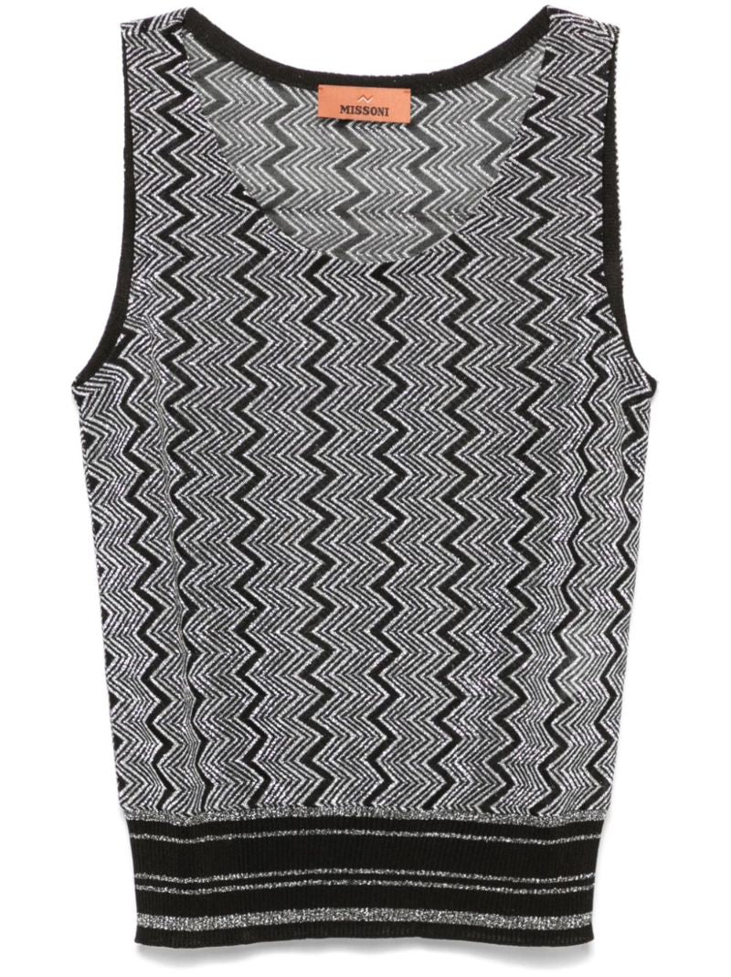 Zigzag LamÃ_x0083_Â© Tank Top