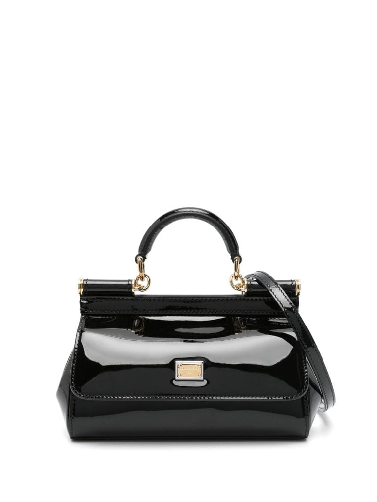 Black Sicily Mini Cross Body Bag