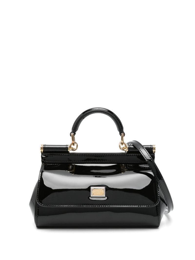 Black Sicily Mini Cross Body Bag