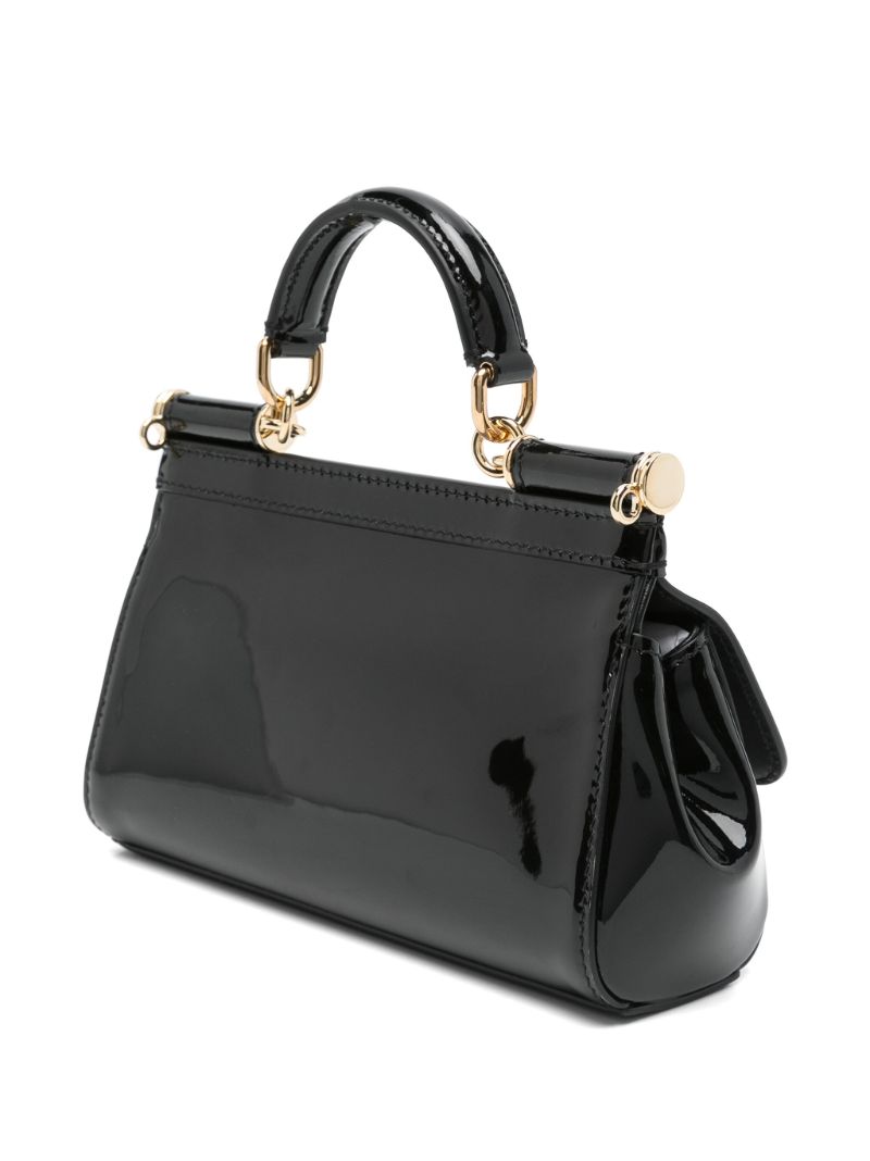 Black Sicily Mini Cross Body Bag