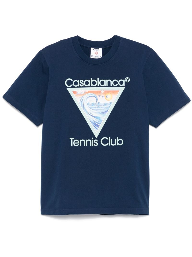 Blue Tennis Club Icon T-shirt