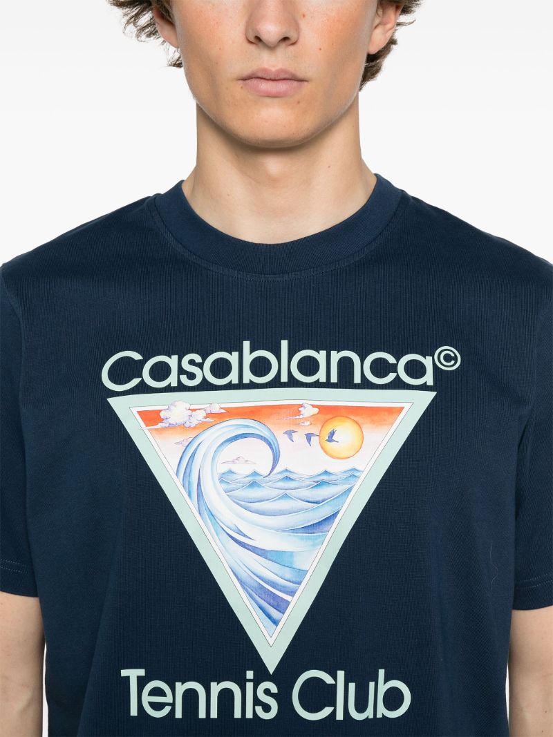 Blue Tennis Club Icon T-shirt