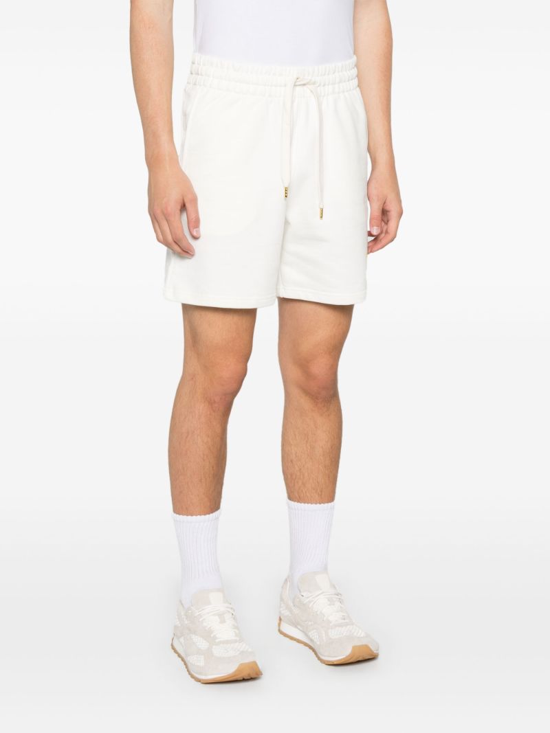 White Oasis Track Shorts
