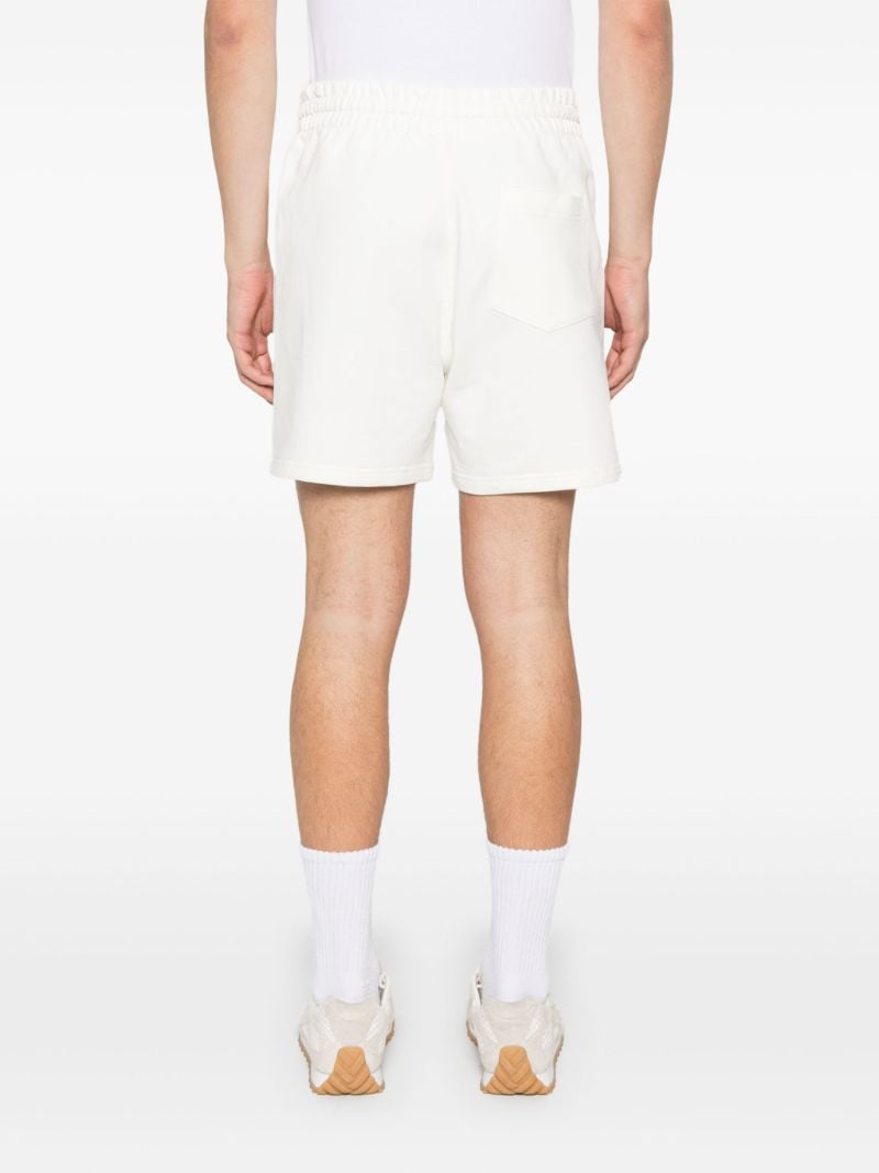 White Oasis Track Shorts