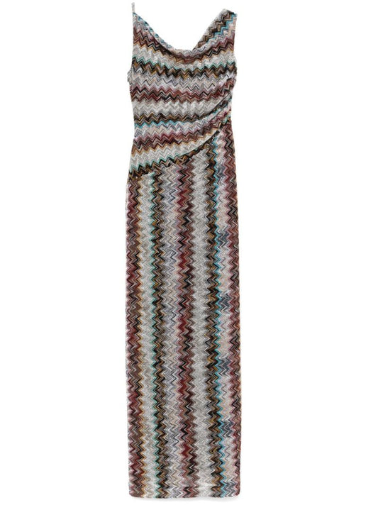 Zig-zag LamÃ_x0083_Â© Dress