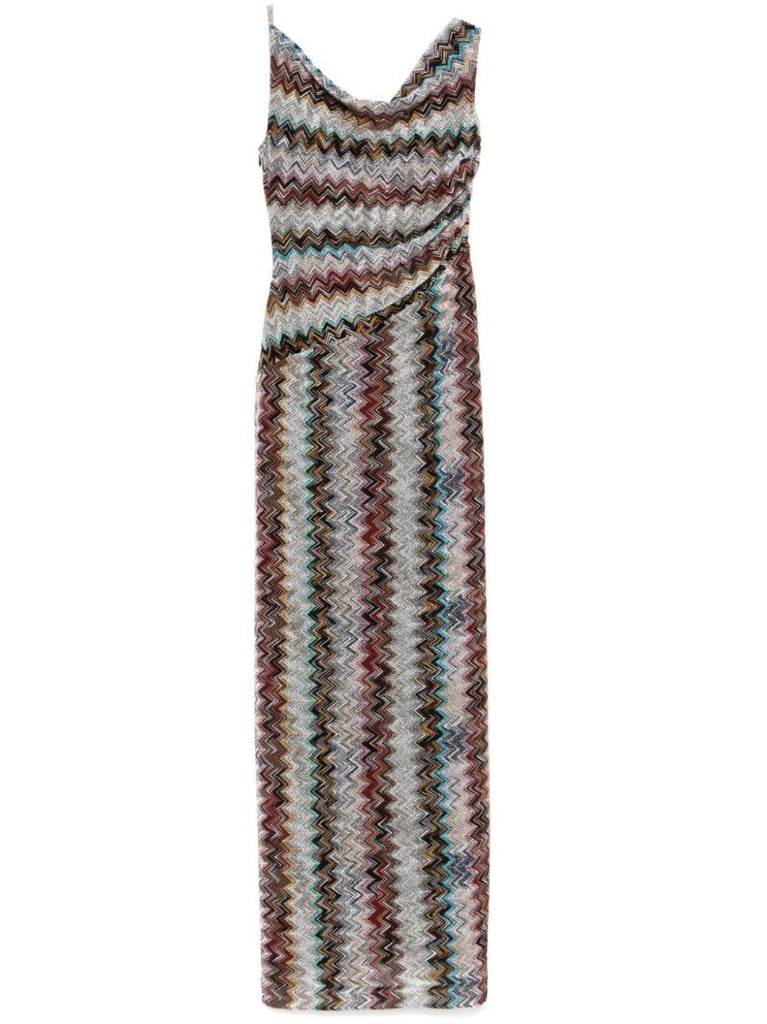 Zig-zag LamÃ_x0083_Â© Dress