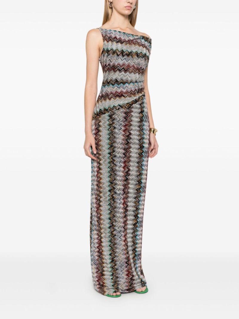 Zig-zag LamÃ_x0083_Â© Dress