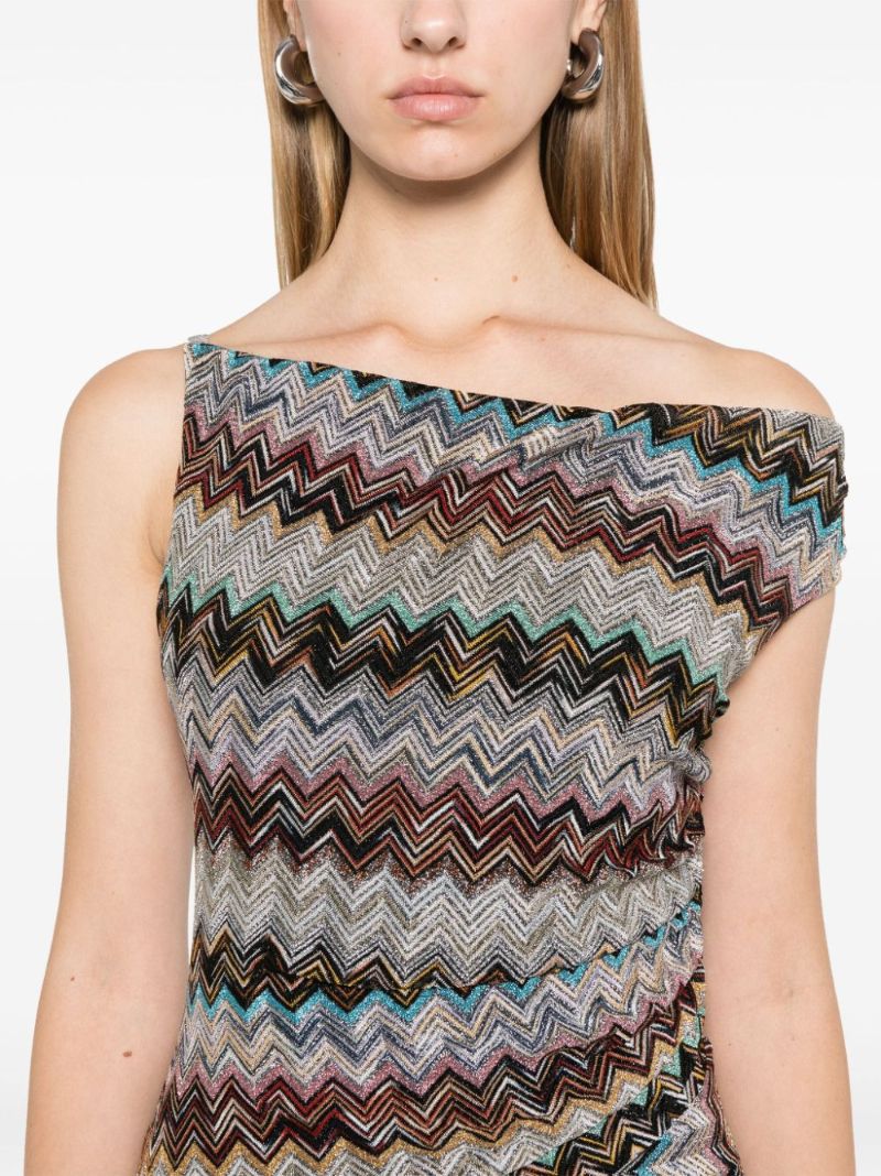 Zig-zag LamÃ_x0083_Â© Dress