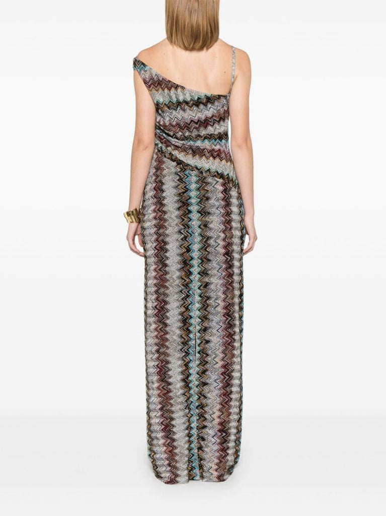 Zig-zag LamÃ_x0083_Â© Dress