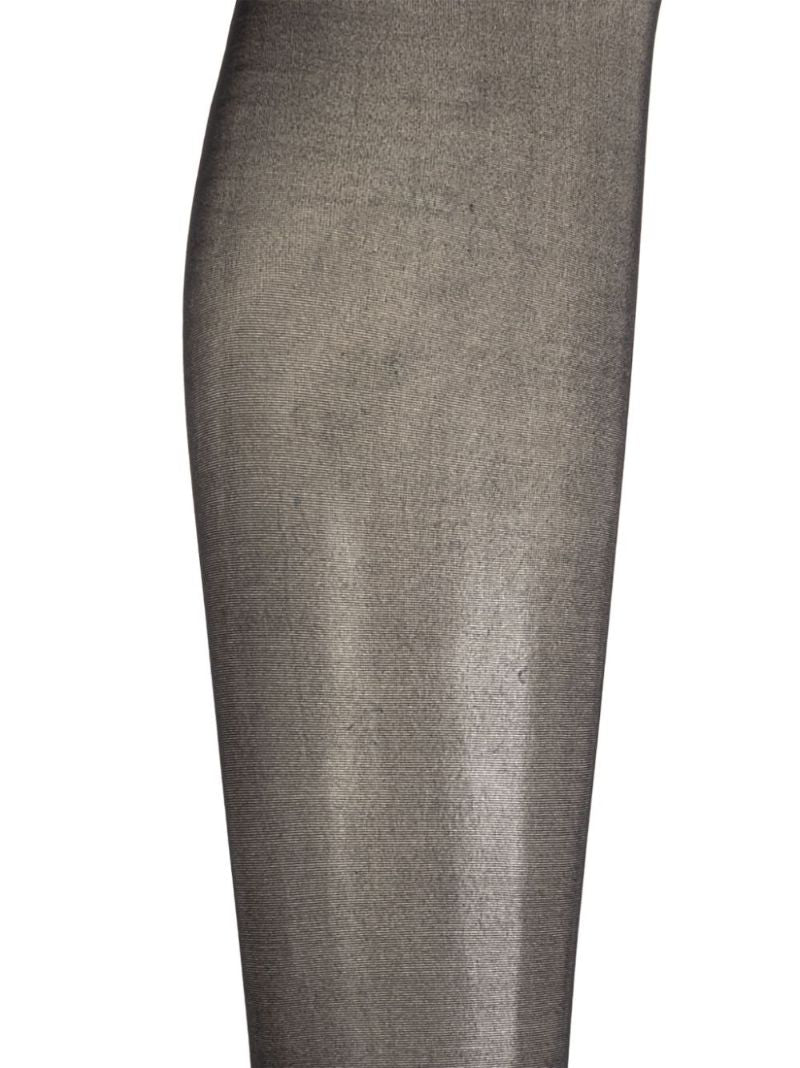 Black Semi-sheer Tights Set