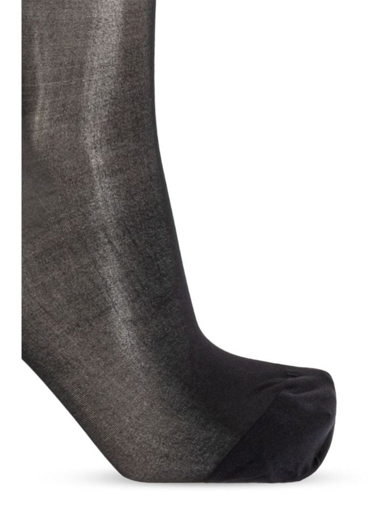 Black Semi-sheer Tights Set