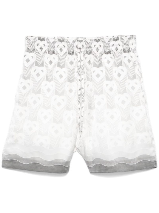 Gradient Heart Shorts